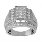 Womens 3 Ct. T.w. Genuine Diamond Engagement Ring