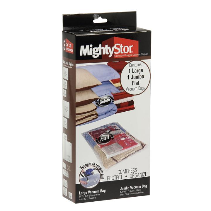 Household Essentials 2-pc Mightystor Vacuum Storage Bag Set