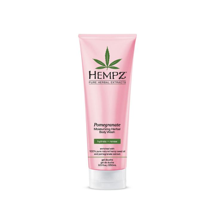Hempz Pomegranate Moisturizing Herbal Body Wash - 8.5 Oz.