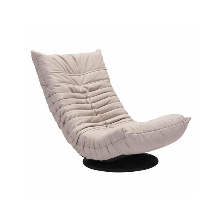 Zuo Modern Down Low Swivel Slipper Chair