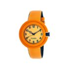 Crayo Womens Equinox Orange Strap Watch Cracr2802