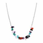 Bridge Jewelry Womens Multi Color Pendant Necklace