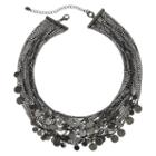 Multistrand Disc Necklace