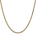 Solid Byzantine 16 Inch Chain Necklace