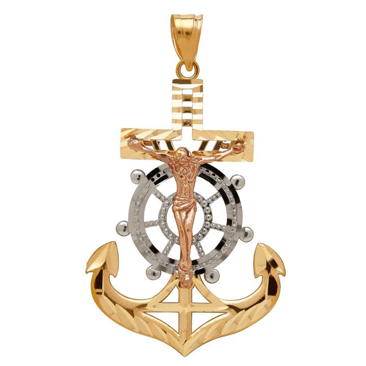 Religious Jewelry 14k Gold Pendant