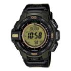 Casio Pro Trek Tough Solar Triple Sensor Mens Aviator-style Watch Prg270b-3cr