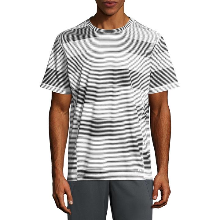 Xersion Horizontal Power Short Sleeve Crew Neck T-shirt