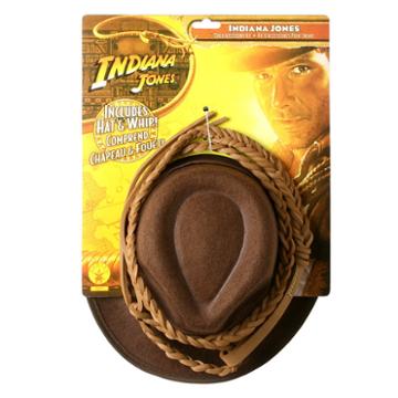 Indiana Jones - Indiana Jones Hat And Whip Set Child