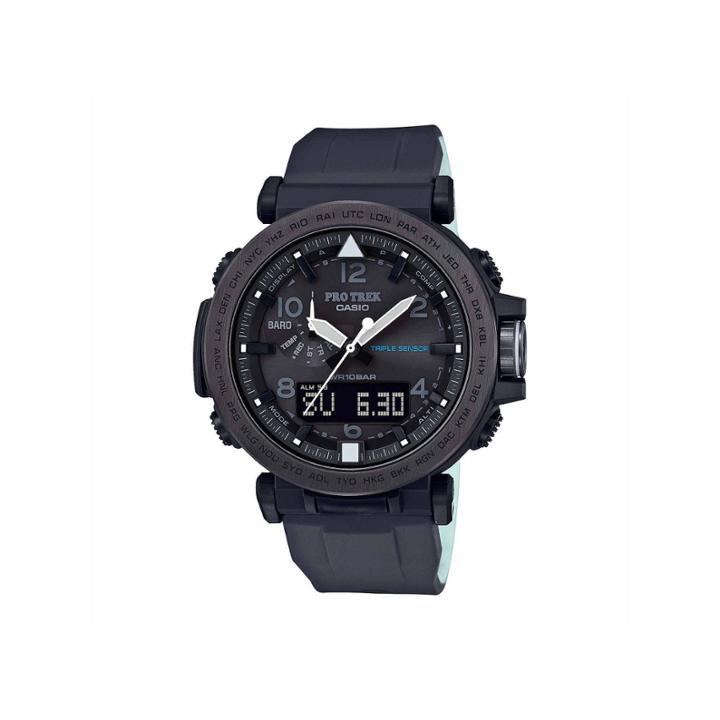 Casio Mens Black Strap Watch-prg650y-1