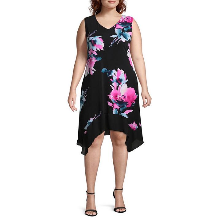 Secret Charm Sleeveless Sundress - Plus
