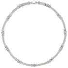Diamond Fascination&trade; Cable Necklace Sterling