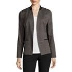 Worthington Pleather-trim Suit Blazer - Tall