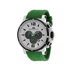 Oceanaut Mens Green Strap Watch-oc2143