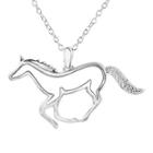 Aspca Tender Voices Diamond-accent Horse Pendant Necklace