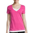 Made For Life&trade; High-low V-tee