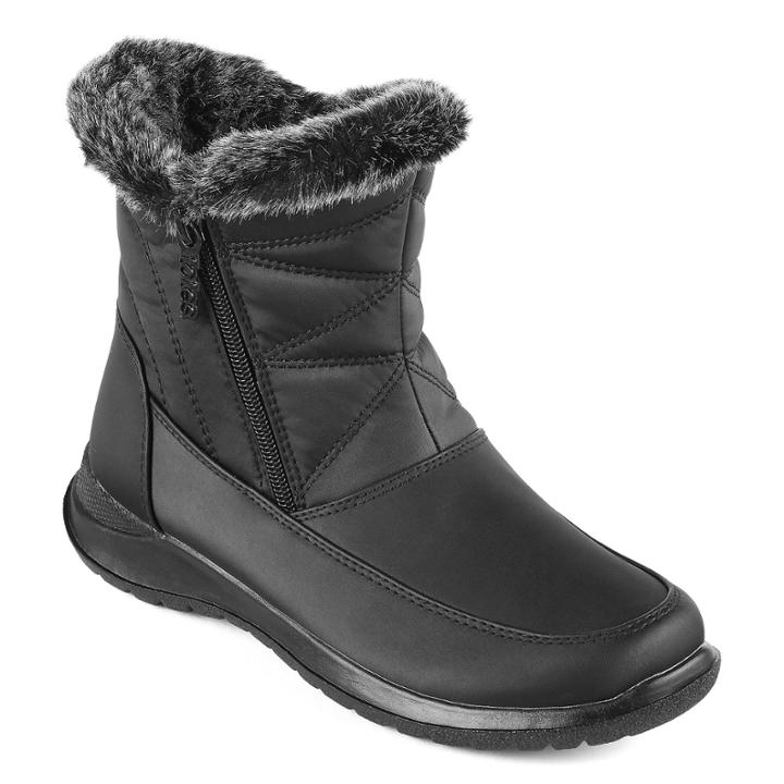 Totes Bunny Short Faux-fur Winter Boots