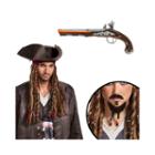 Pirates Of The Caribean Jack Sparrow Adult Accessory Kit