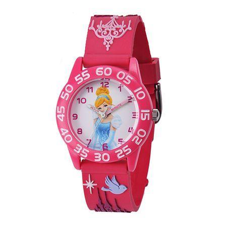 Disney Princesses Cinderella Easy-read Plastic Strap Watch