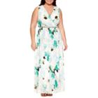 Dr Collection Sleeveless Maxi Dress-plus
