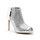 Qupid Grammy Cut-out Peep-toe Ankle Booties