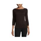 Worthington 3/4-sleeve Cable Knit Sweater - Petite
