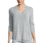 Liz Claiborne 3/4-sleeve Knit-and-woven Top