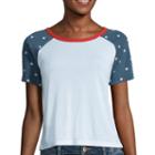 Fifth Sun&trade; Short-sleeve Raglan Ringer Tee - Juniors