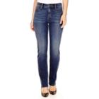 St. John's Bay Secretly Slender Straight-leg Jeans- Short