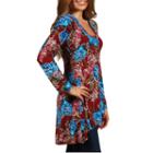 24/7 Comfort Apparel Formentera Tunic Top