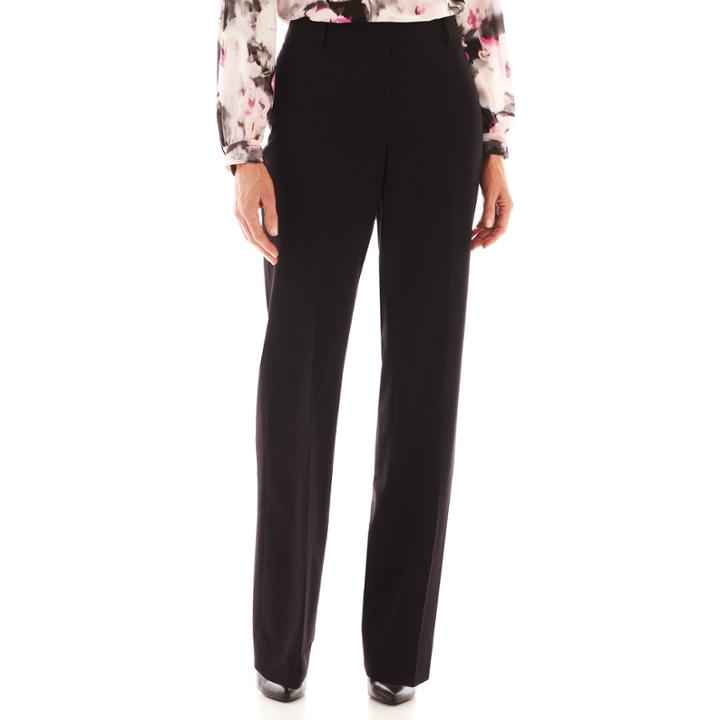 Liz Claiborne Curvy Fit Elizabeth Secretly Slender Bootcut Trousers
