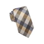 Collection By Michael Strahan Exploded Gingham Silk Tie