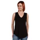 24/7 Comfort Apparel Avery Sleeveless Tunic Top