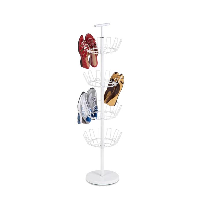Honey-can-do 4-tier Revolving Shoe Tree