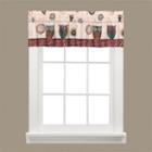 Saturday Knight Spice Owl Rod-pocket Tailored Valance