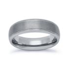 Mens 6mm Tungsten Comfort-fit Ring