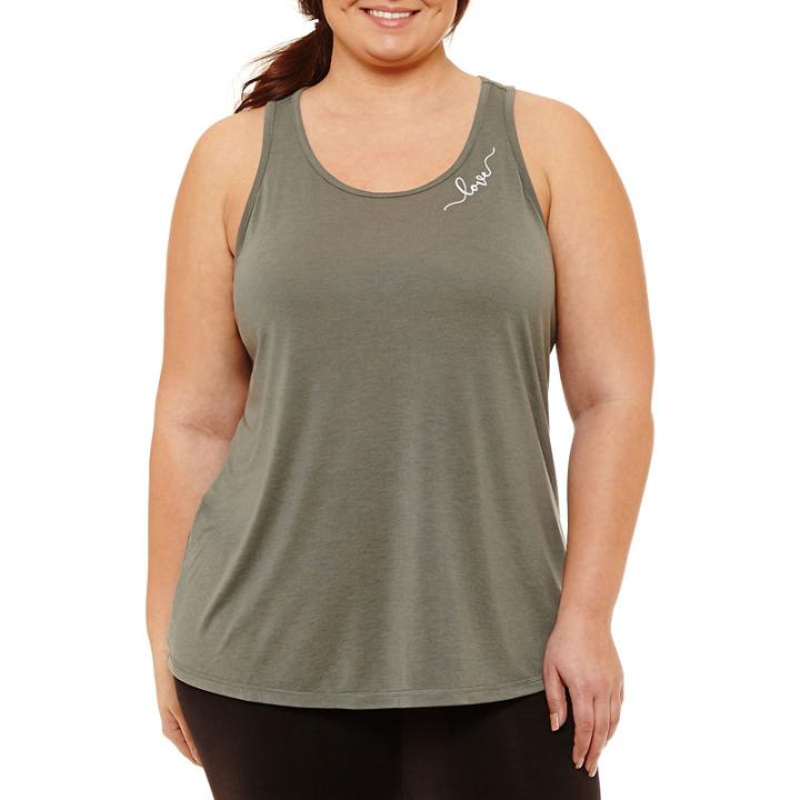 Xersion Sleeveless Graphic Tank - Plus