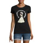 Beauty And The Beast Graphic T-shirt- Juniors
