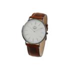 Ny London Mens Brown Strap Watch-10015