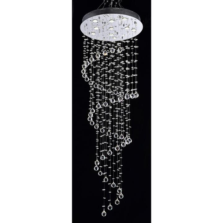Devnet 10-light Chrome Chandelier
