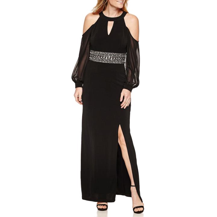Melrose Long Sleeve Evening Gown