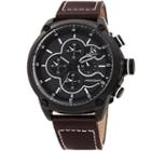 Joshua & Sons Mens Brown Strap Watch-j-133br