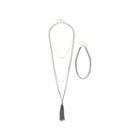 Decree Womens 2-pc. Necklace Set