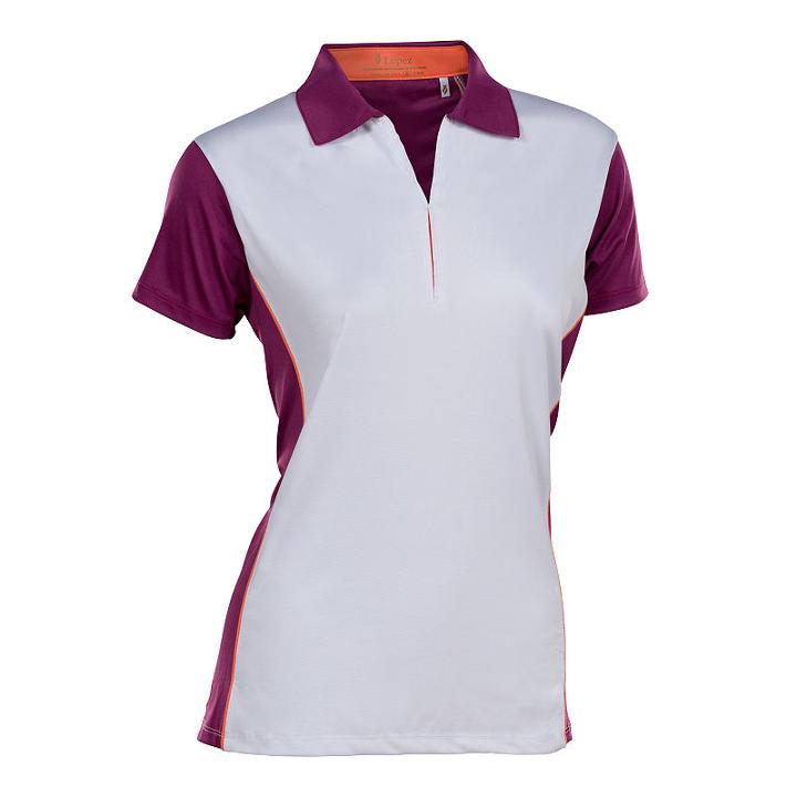 Nancy Lopez Golf Bee Short Sleeve Plus Polo
