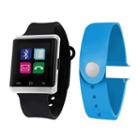 Itouch Air Air Activity Tracker & Interchangeable Band Set Black/light Blue Unisex Multicolor Smart Watch-jcp5554s724-btu