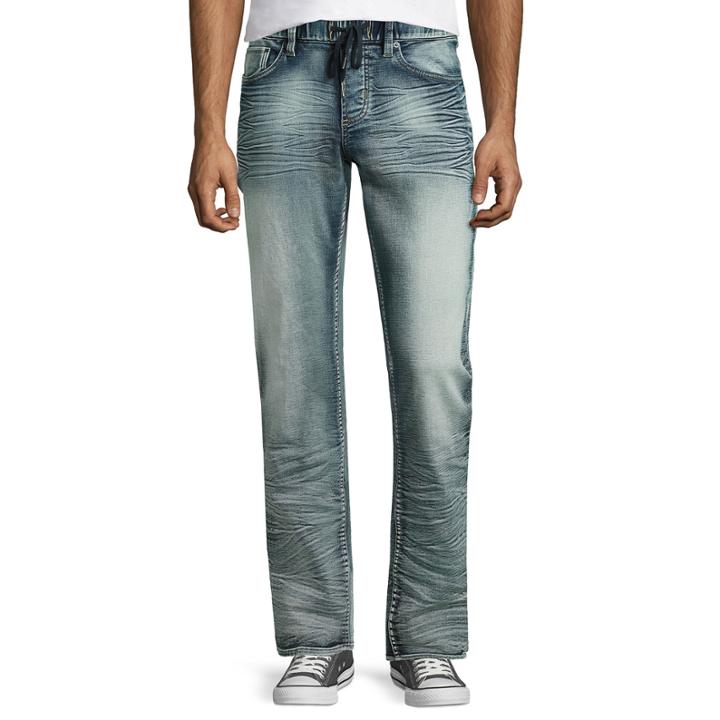 I Jeans By Buffalo Slim-fit Fleece Jeans