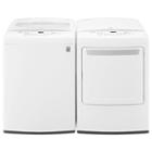 Lg Energy Star 4.5 Cu. Ft. Ultra Large Capacity High Efficiency Top Load Washer With Front Control Design - Wt1501cw