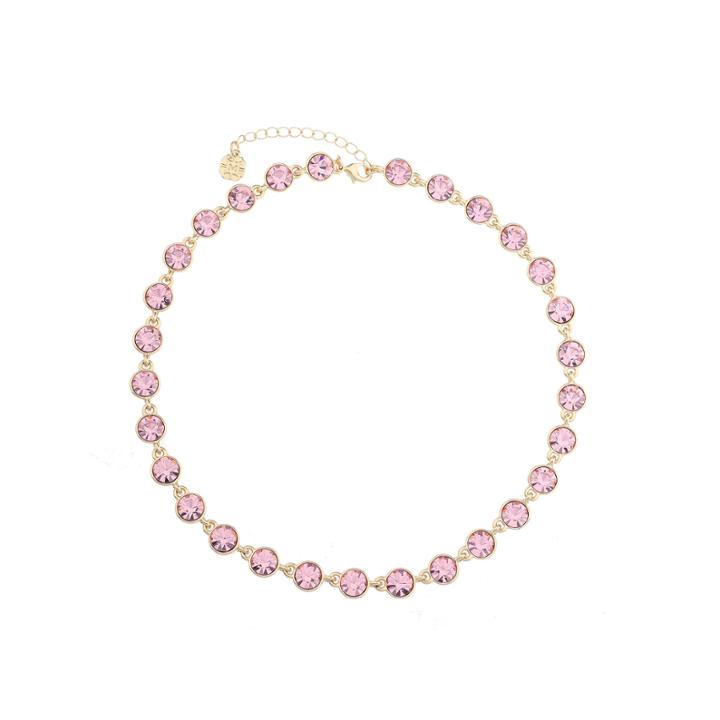 Monet Jewelry Womens Pink Collar Necklace