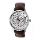 Heritor Ryder Mens Brown Strap Watch-herhr4603