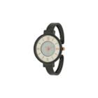 Olivia Pratt Womens Gray Strap Watch-h10029gunmetal