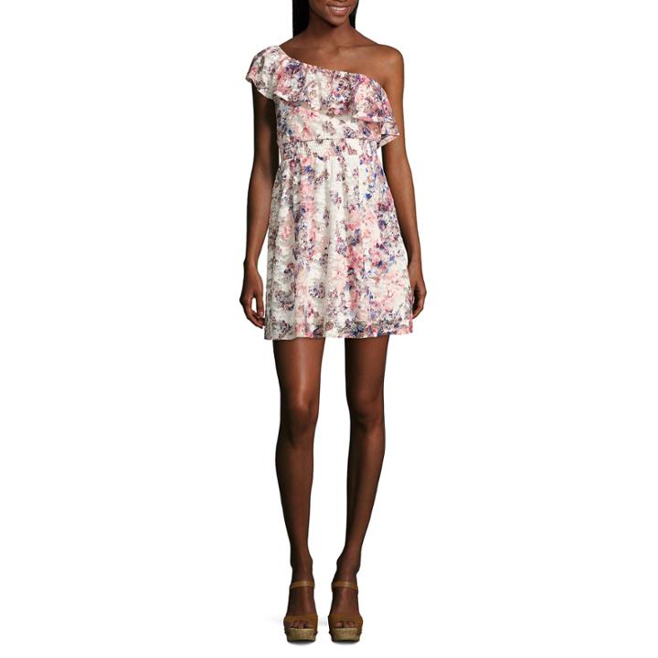 Love Reigns Sleeveless Skater Dress-juniors